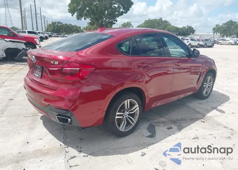 2017 BMW X6 xDrive35I z USA, uszkodzony, nr VIN 5UXKU2C37H0U30178